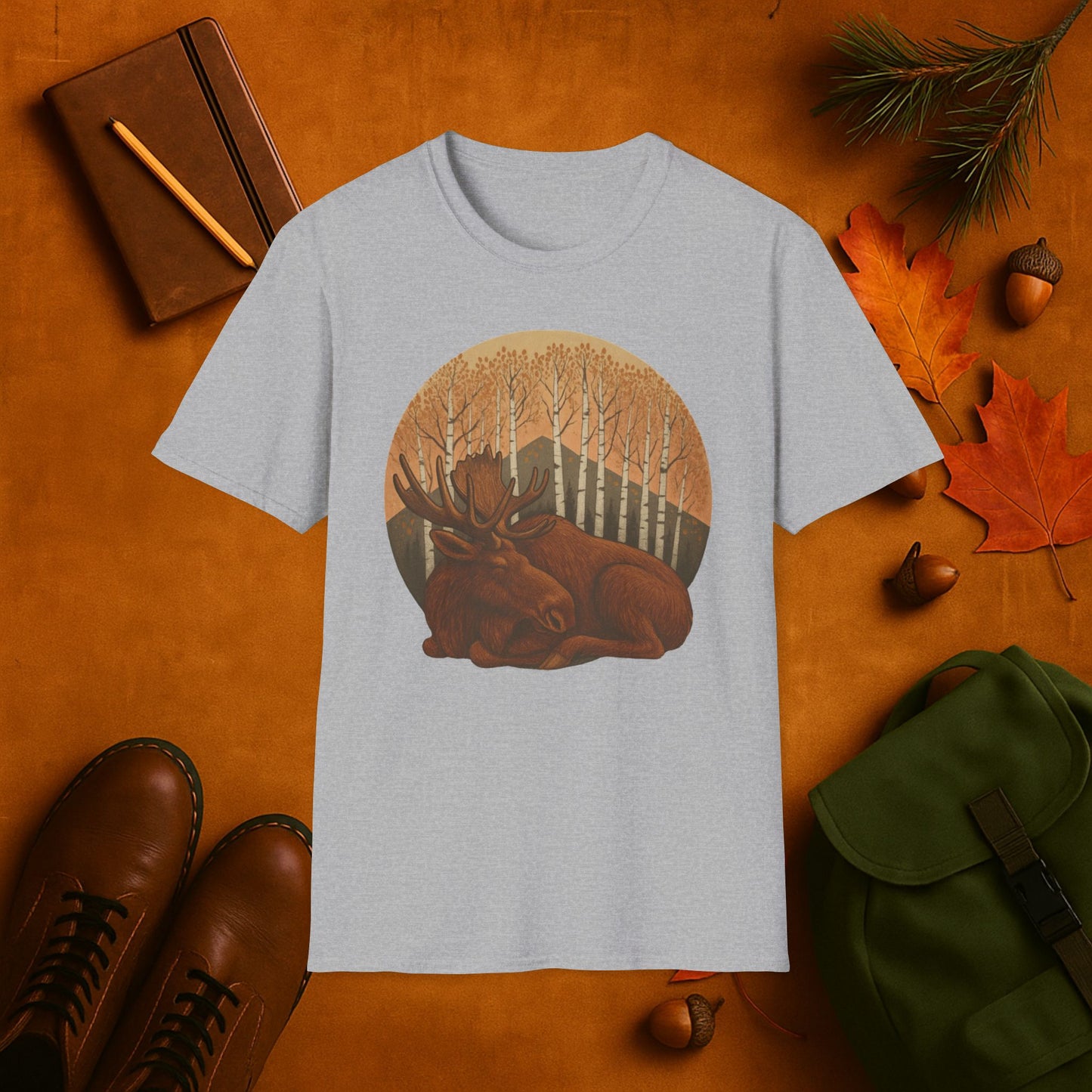 Sleepy Moose Fall Aspens T-Shirt