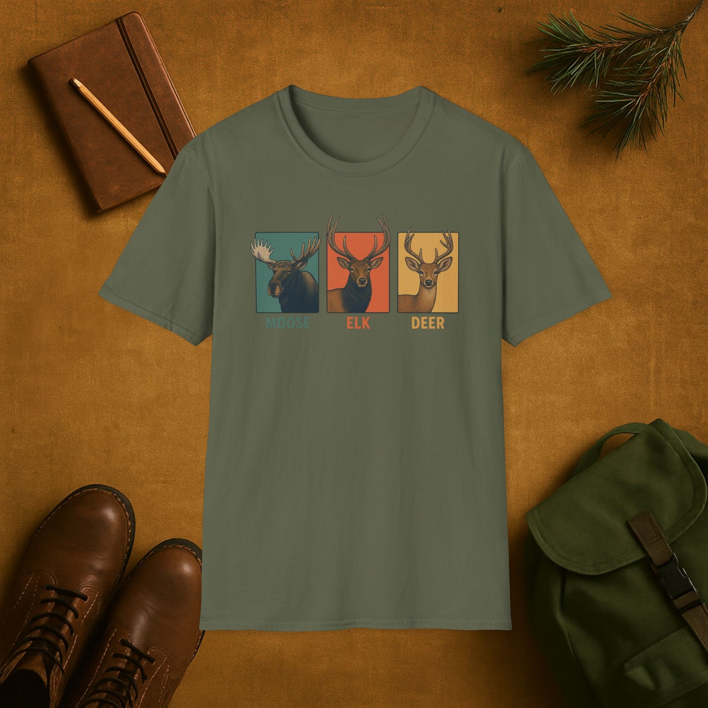 Moose Elk Deer T-Shirt