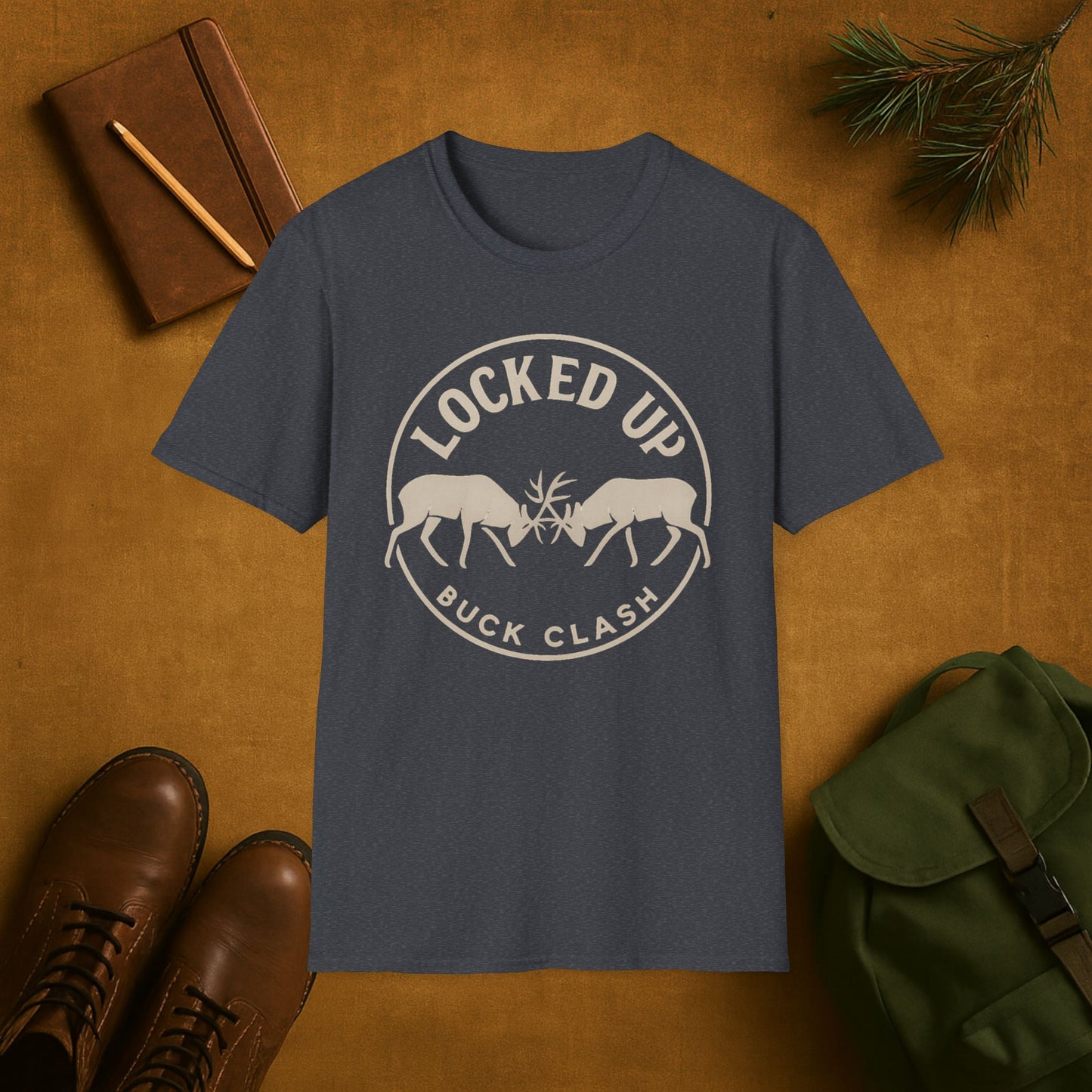 Locked Up Buck Clash T-Shirt