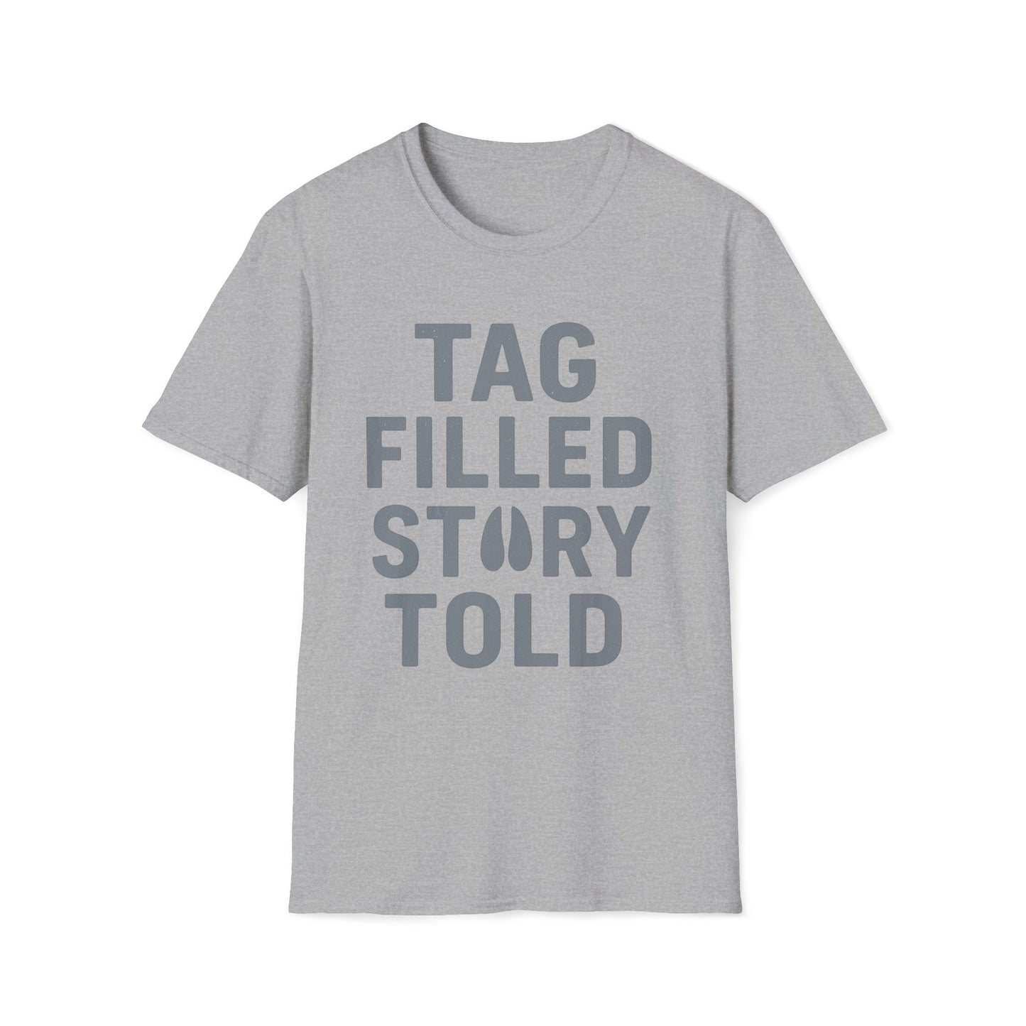 Tag Filled Story Told T-Shirt