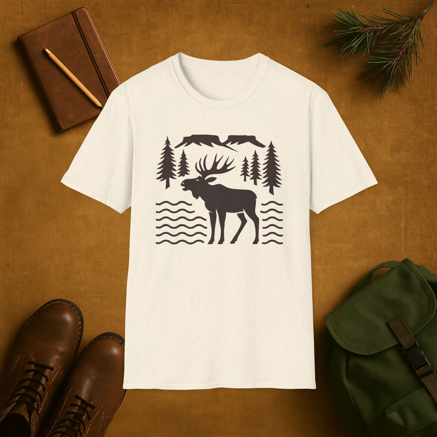 Moose Wildlines T-Shirt