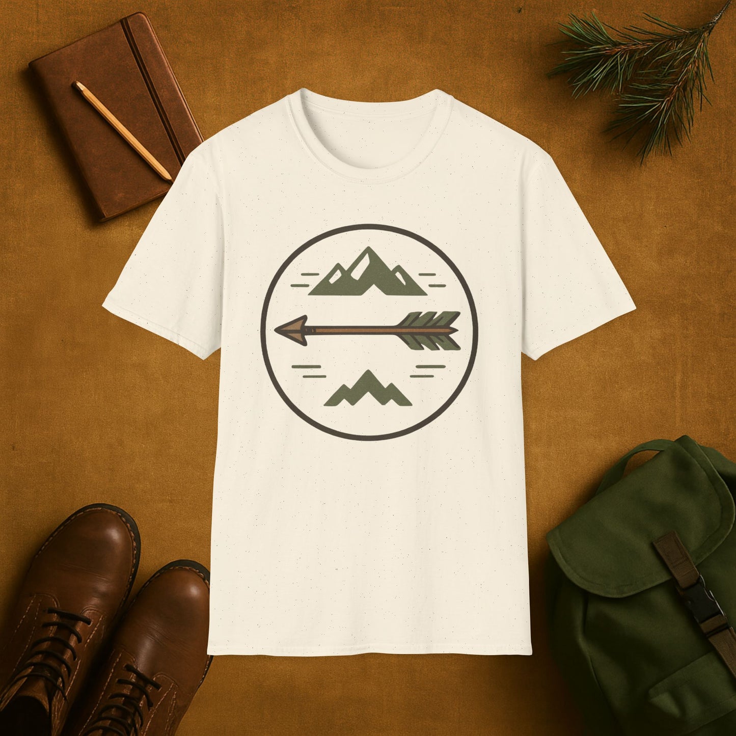 Arrow and Mountain Adventure T-Shirt