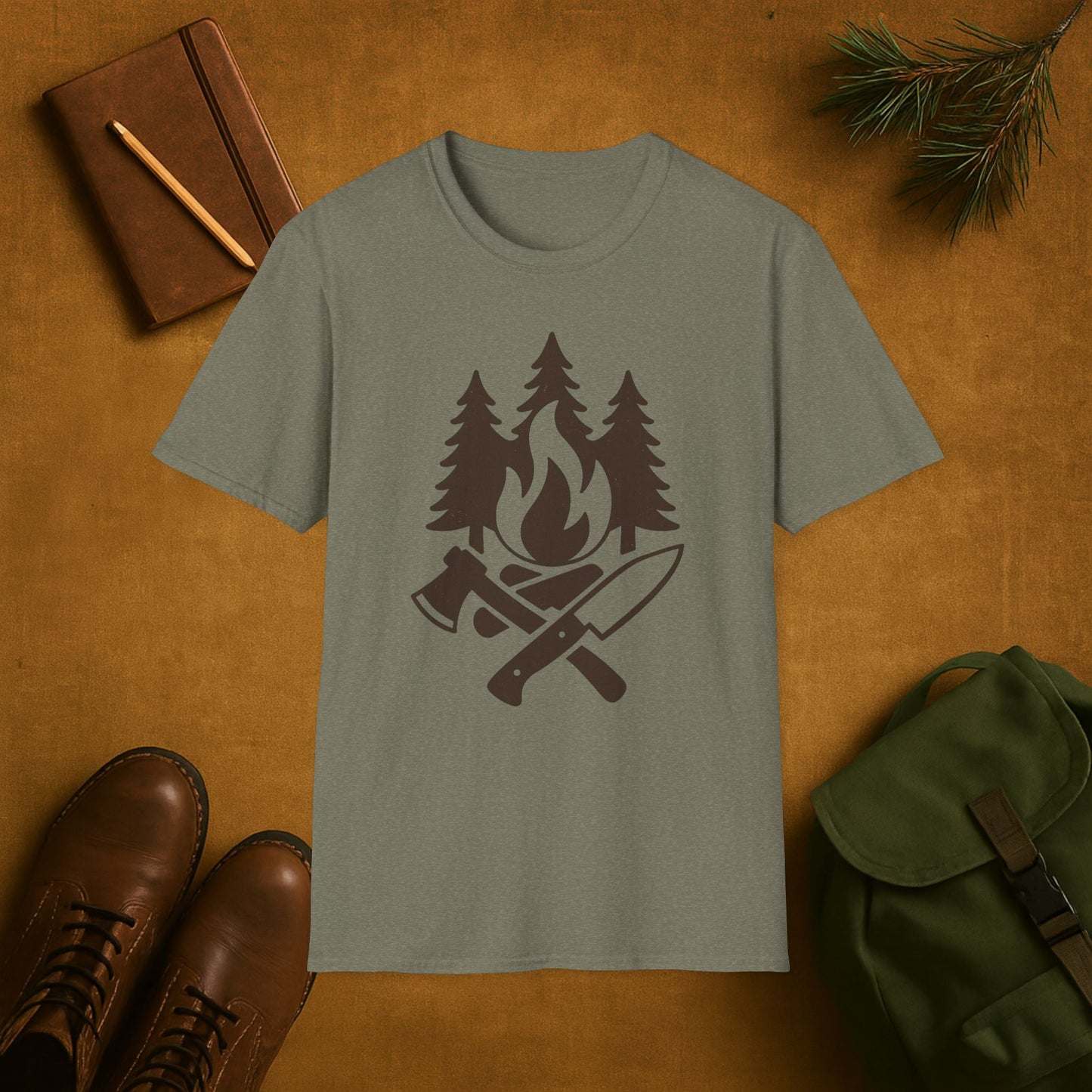 Survival Campfire T-Shirt