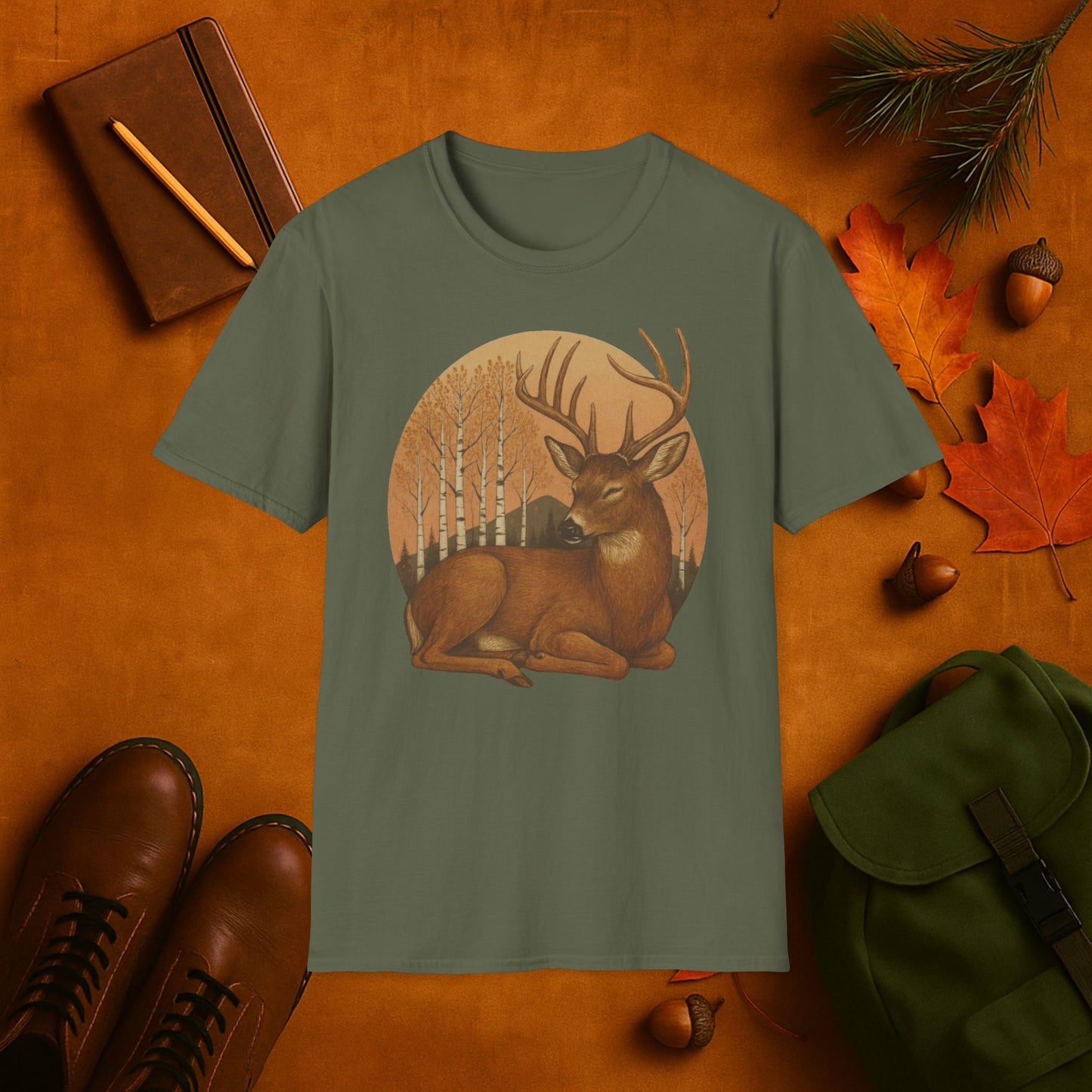 Sleepy Buck Fall Aspens T-Shirt