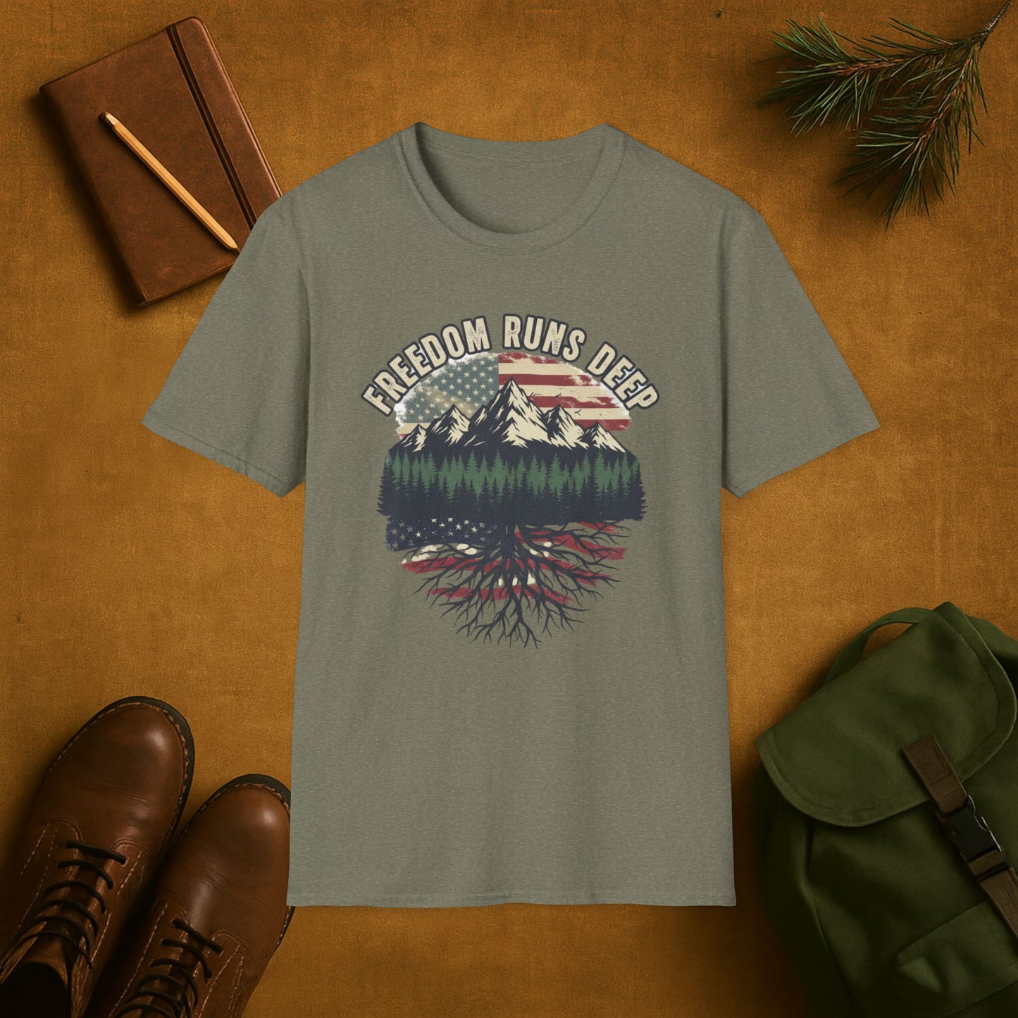 Freedom Runs Deep T-Shirt