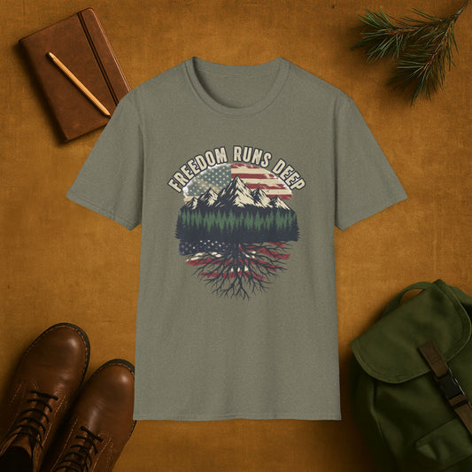 Freedom Runs Deep T-Shirt