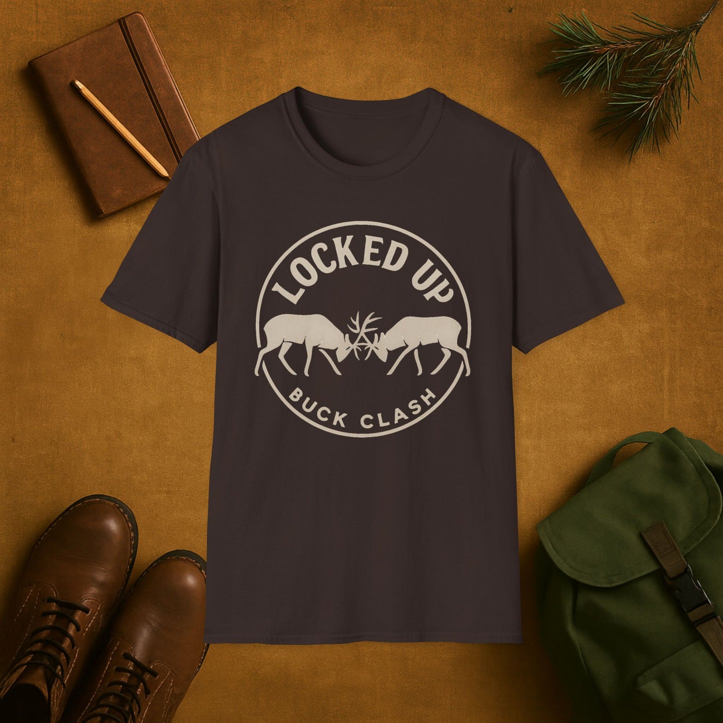 Locked Up Buck Clash T-Shirt