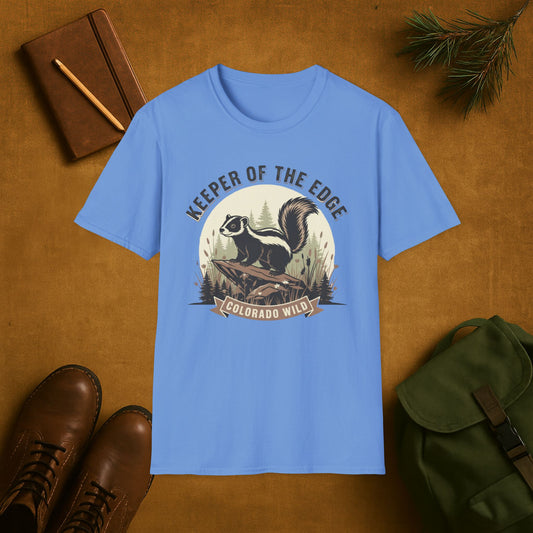Keeper of the Edge Colorado Wild Skunk T-Shirt