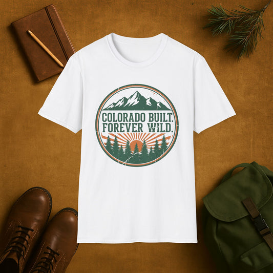 Colorado Built Forever Wild T-Shirt