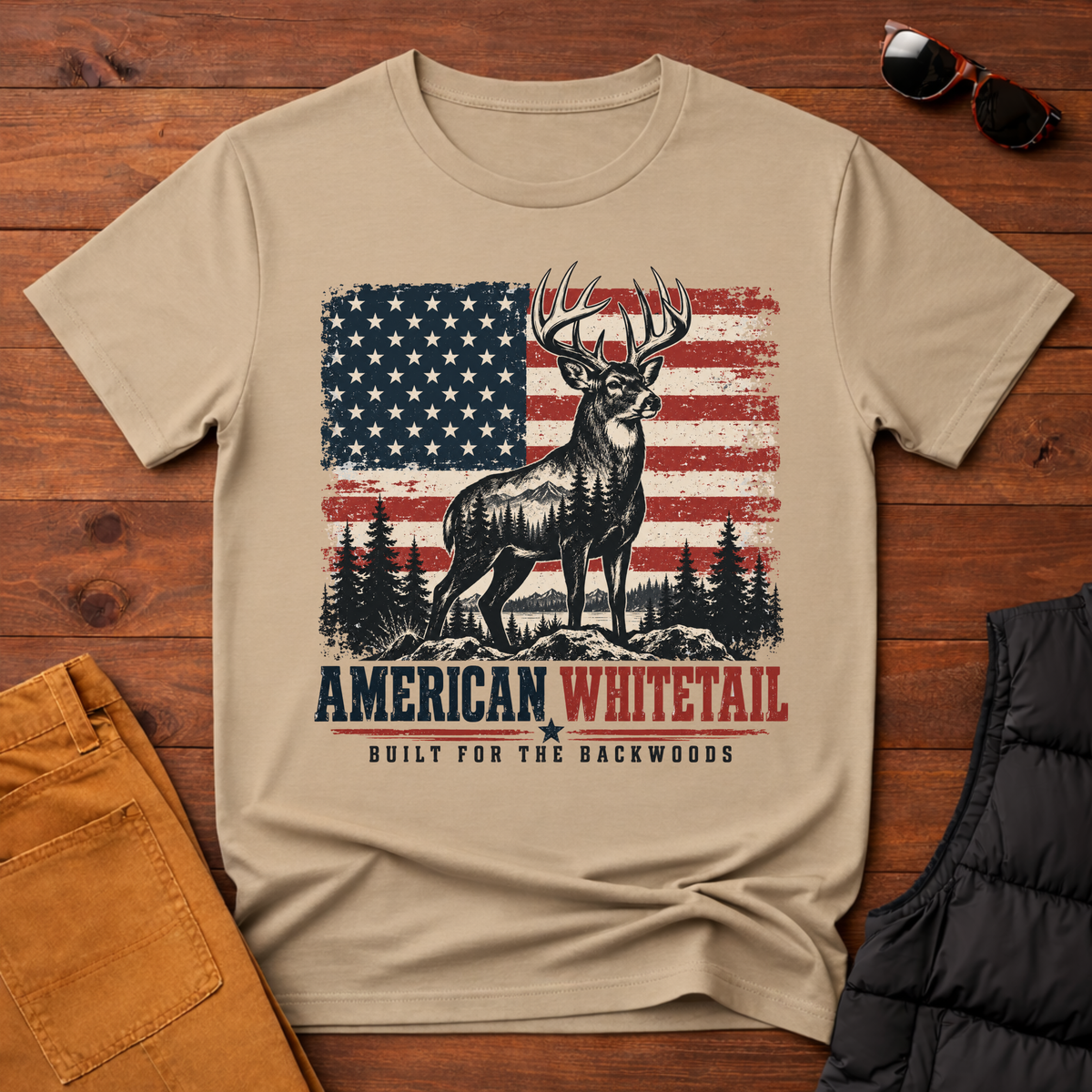 American Whitetail Tee