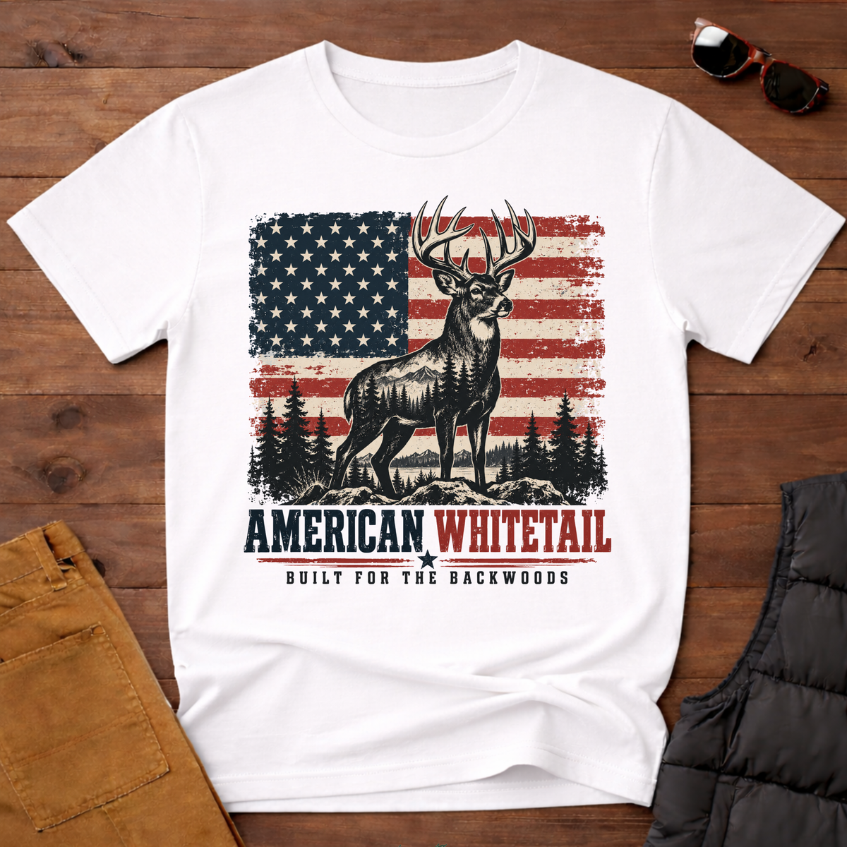 American Whitetail Tee