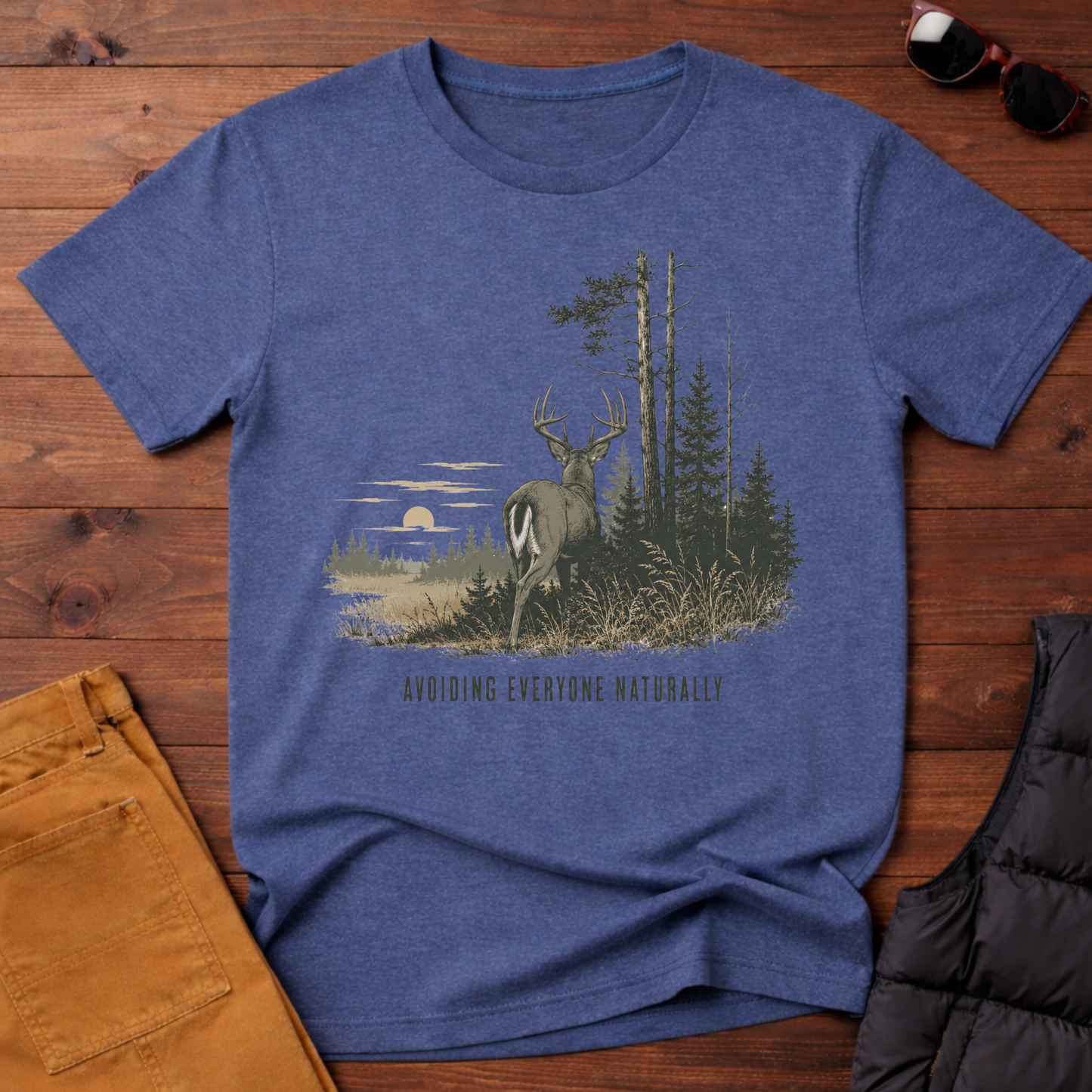 Avoiding Everyone Naturally T-Shirt