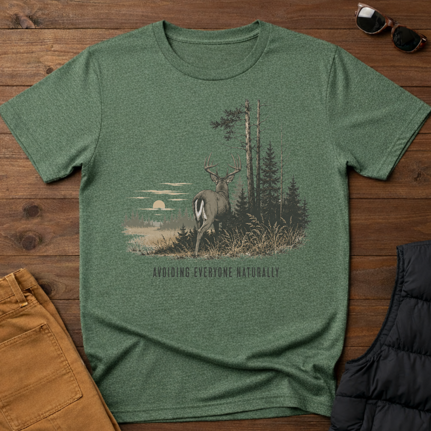 Avoiding Everyone Naturally T-Shirt