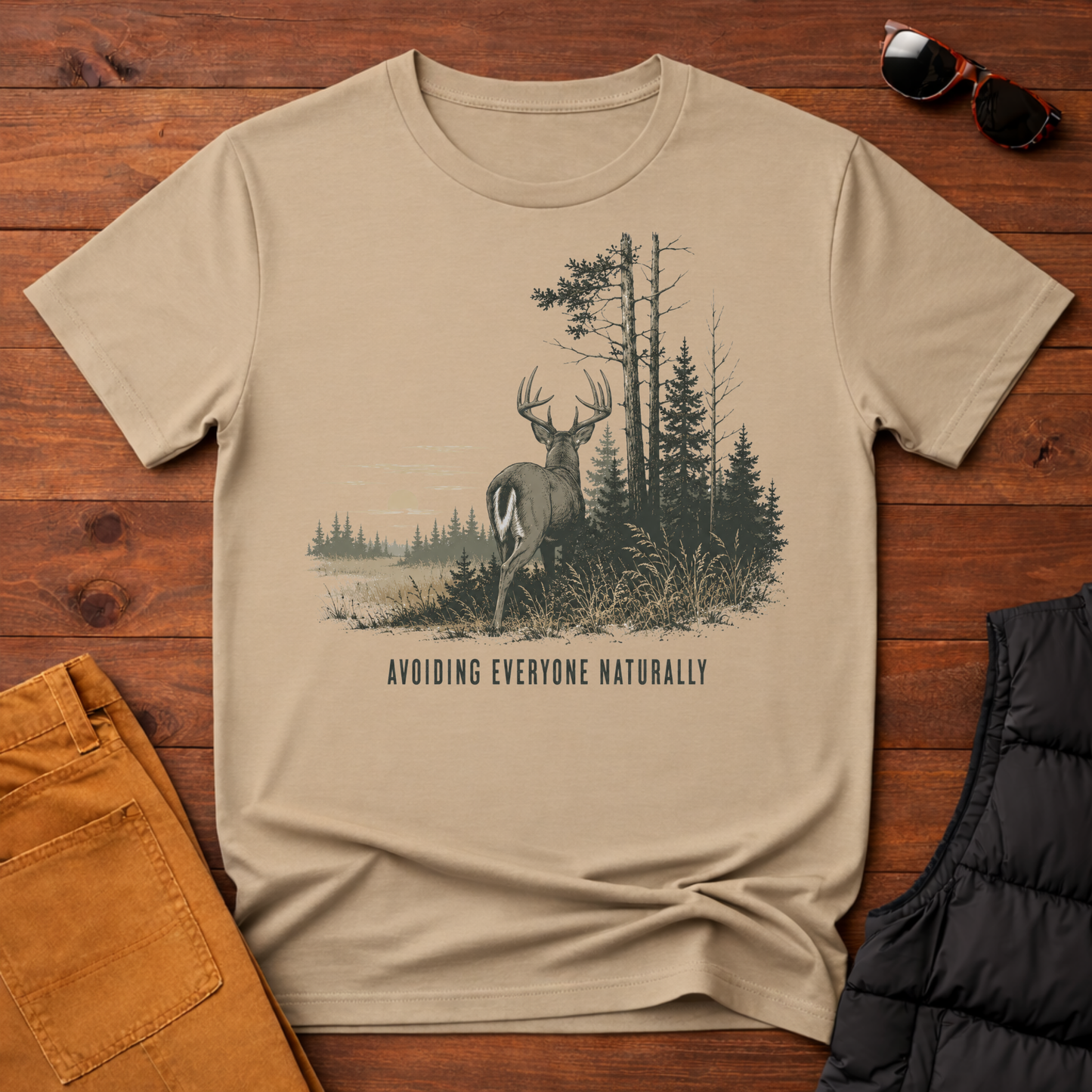 Avoiding Everyone Naturally T-Shirt