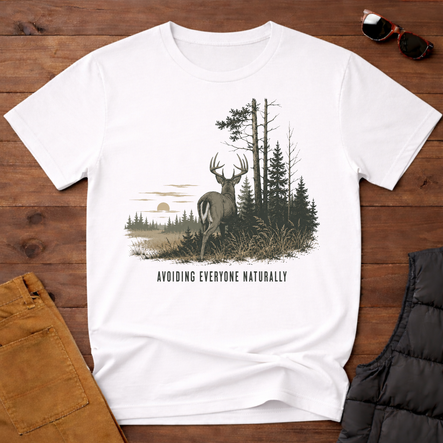Avoiding Everyone Naturally T-Shirt