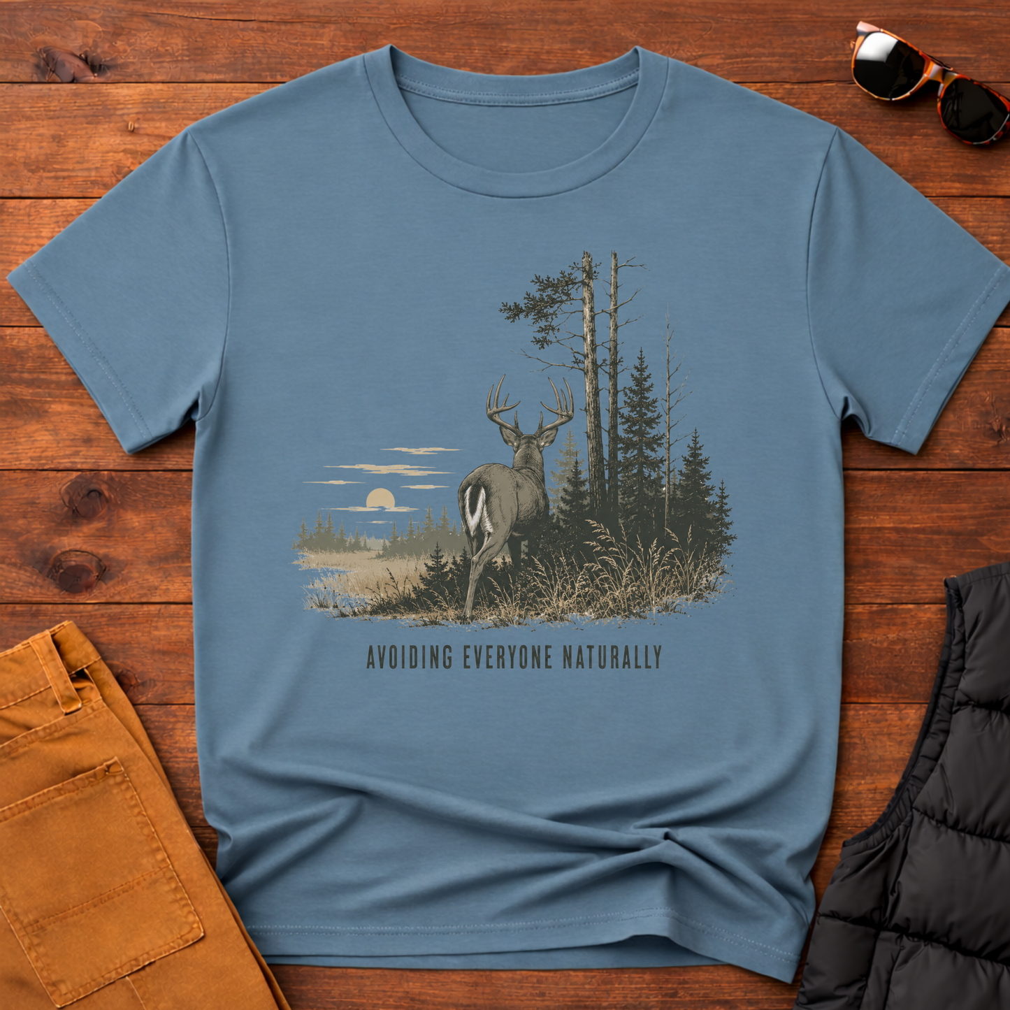 Avoiding Everyone Naturally T-Shirt