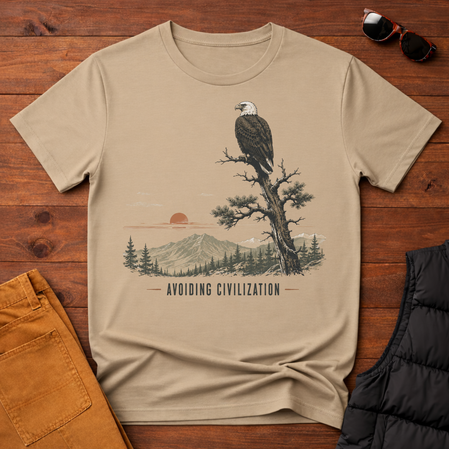 Avoiding Civilization T-Shirt