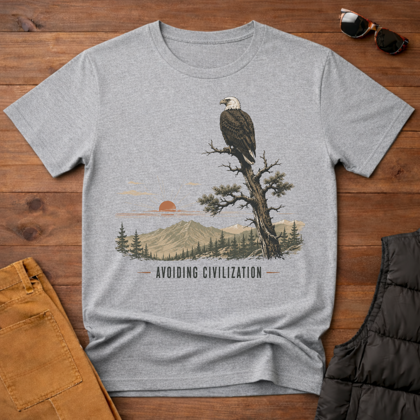 Avoiding Civilization T-Shirt