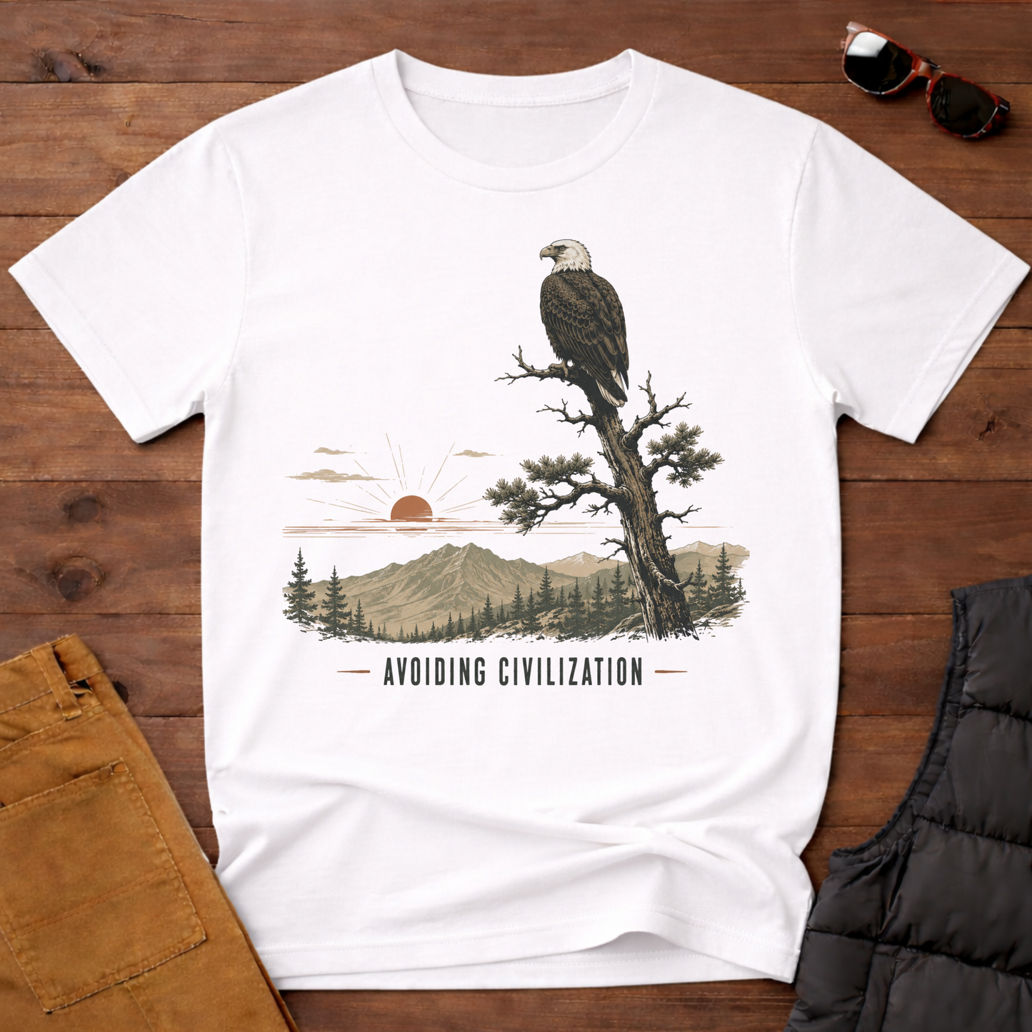 Avoiding Civilization T-Shirt
