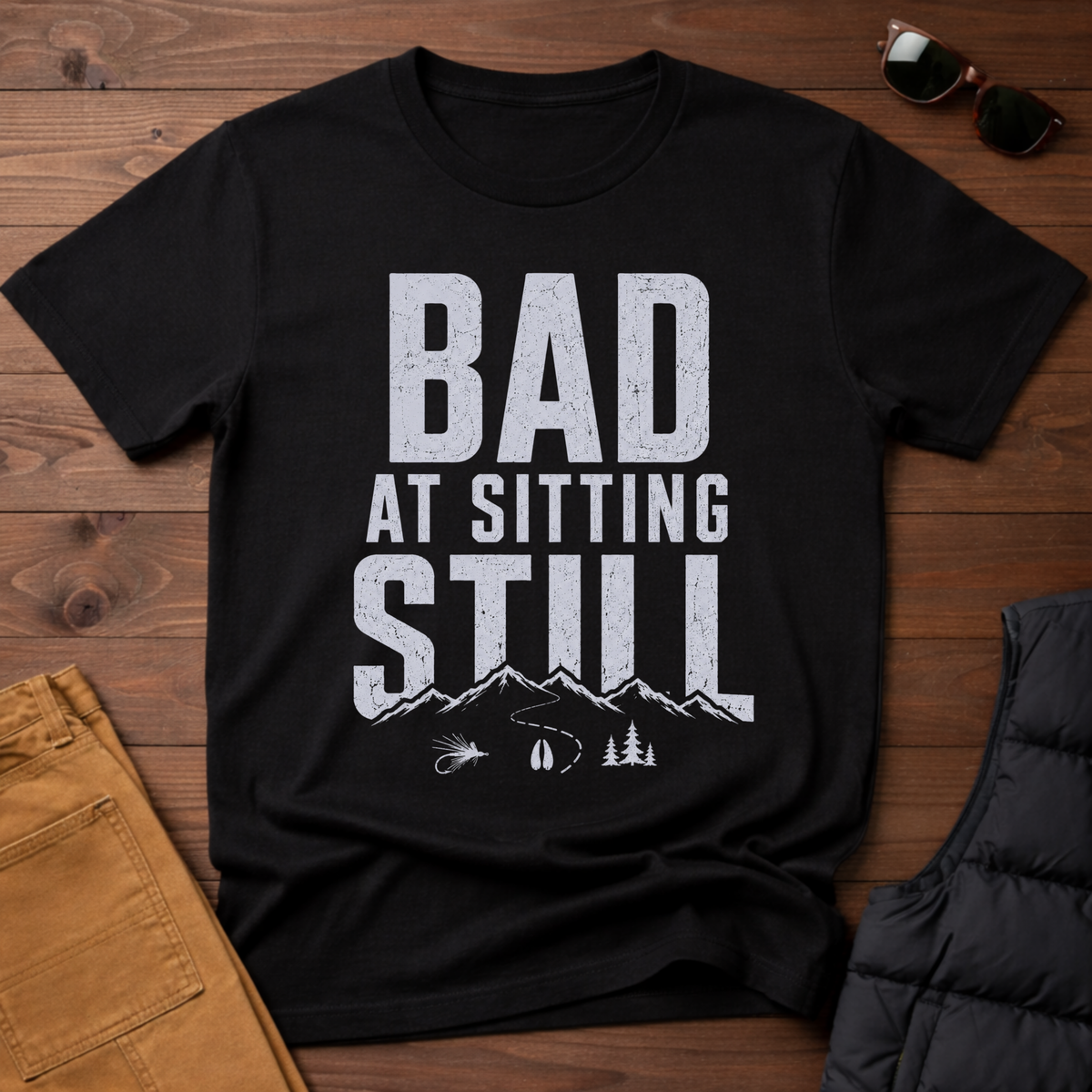 Bad at Sitting Still T-Shirt