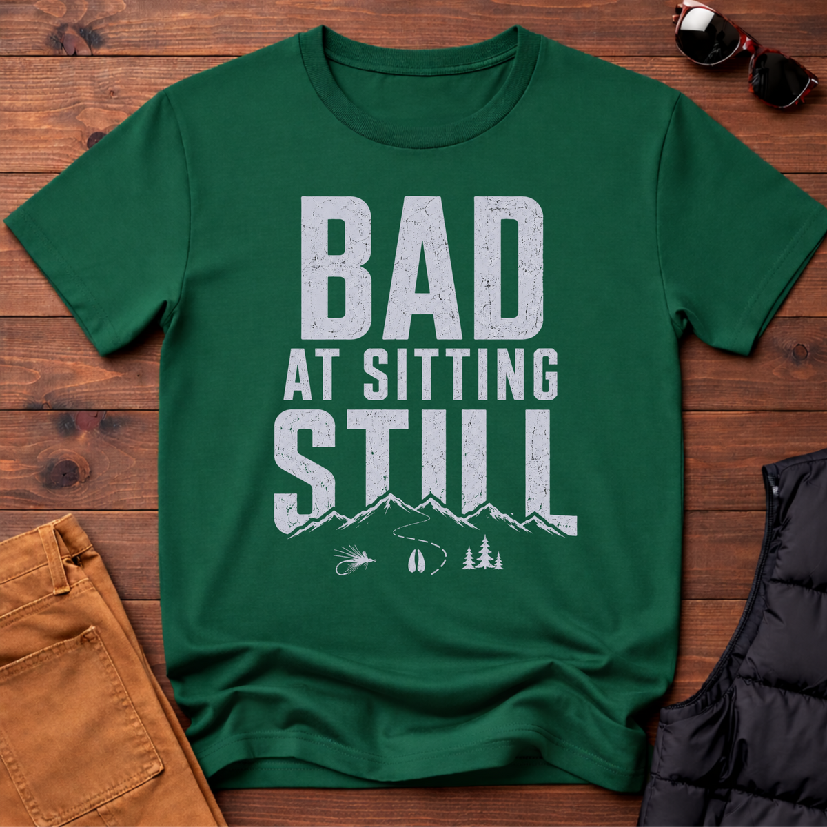 Bad at Sitting Still T-Shirt