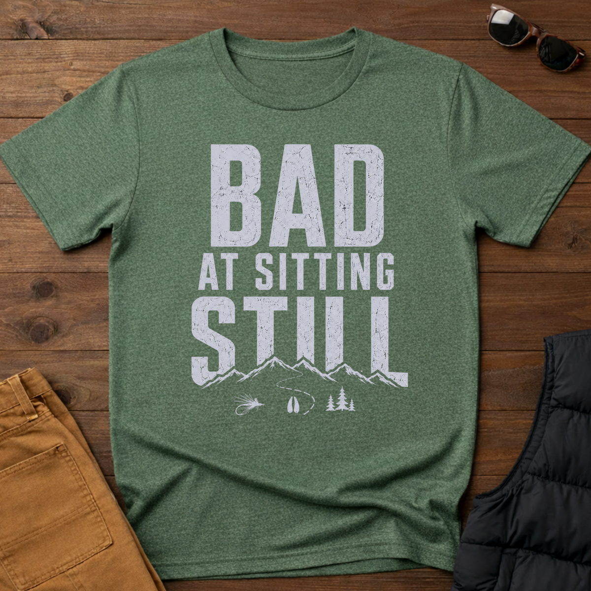 Bad at Sitting Still T-Shirt
