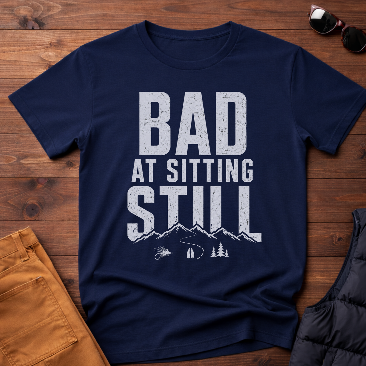 Bad at Sitting Still T-Shirt