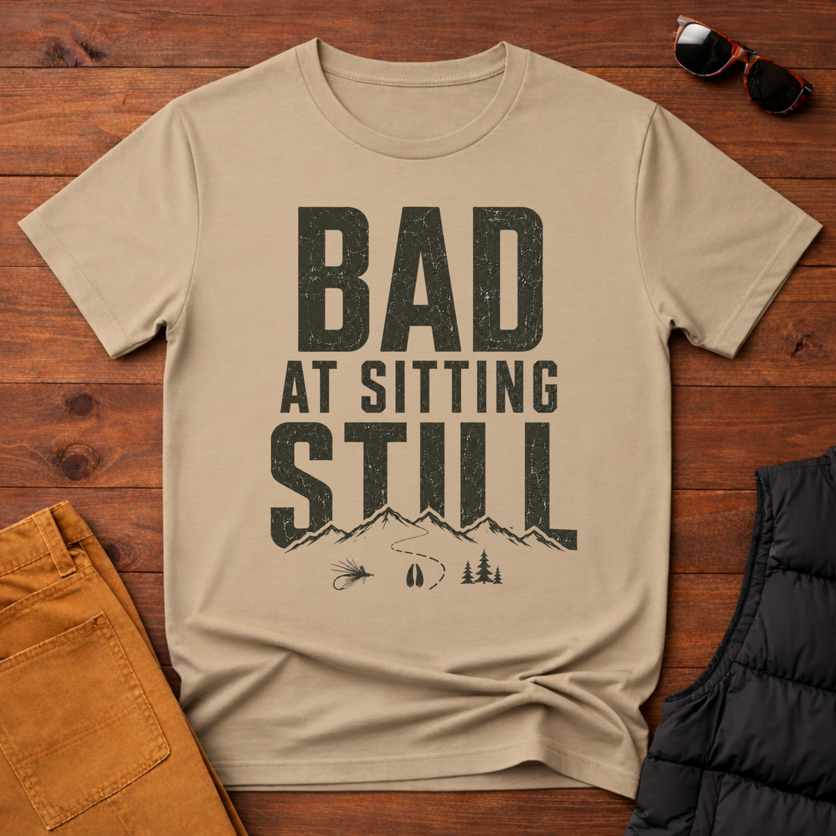 Bad at Sitting Still T-Shirt