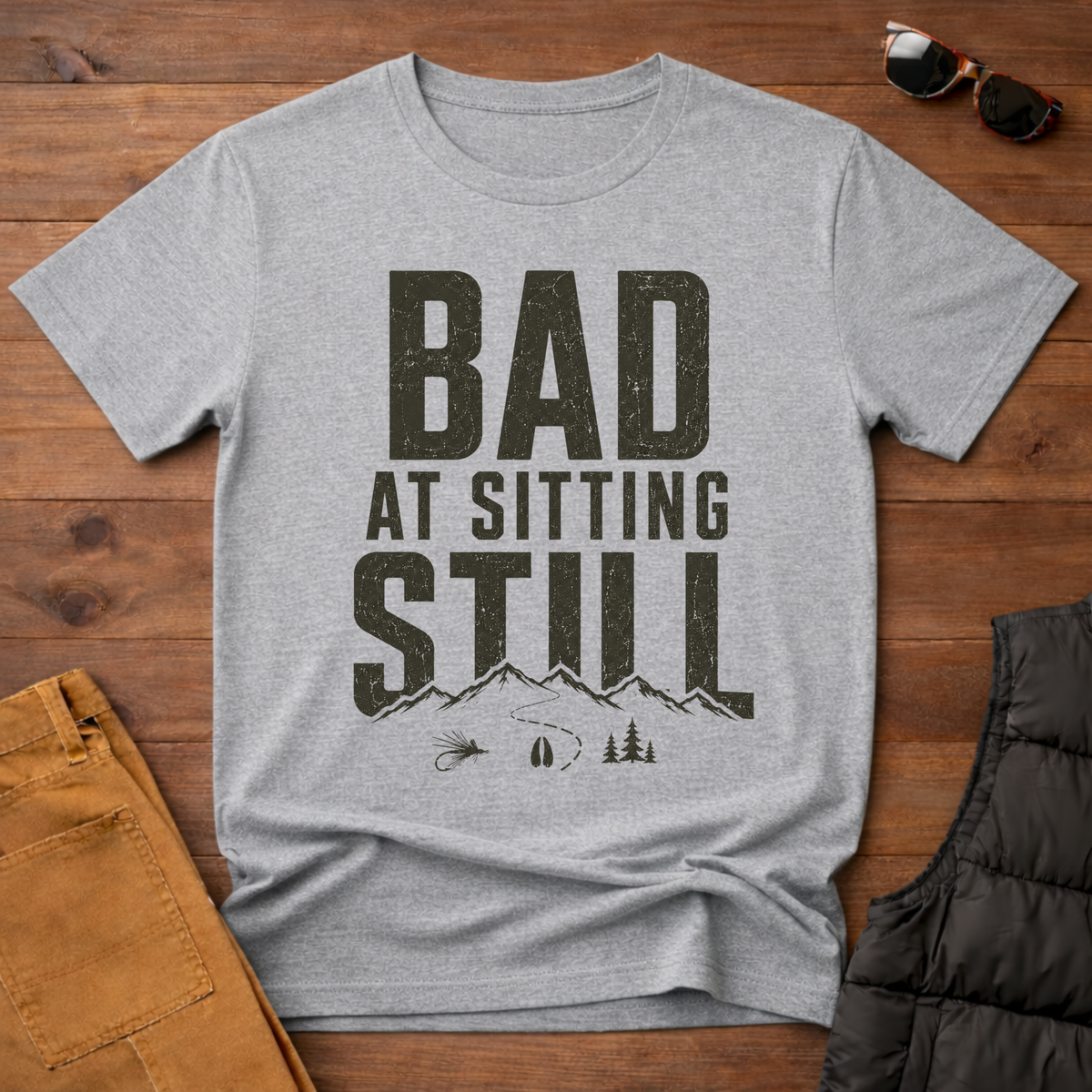 Bad at Sitting Still T-Shirt