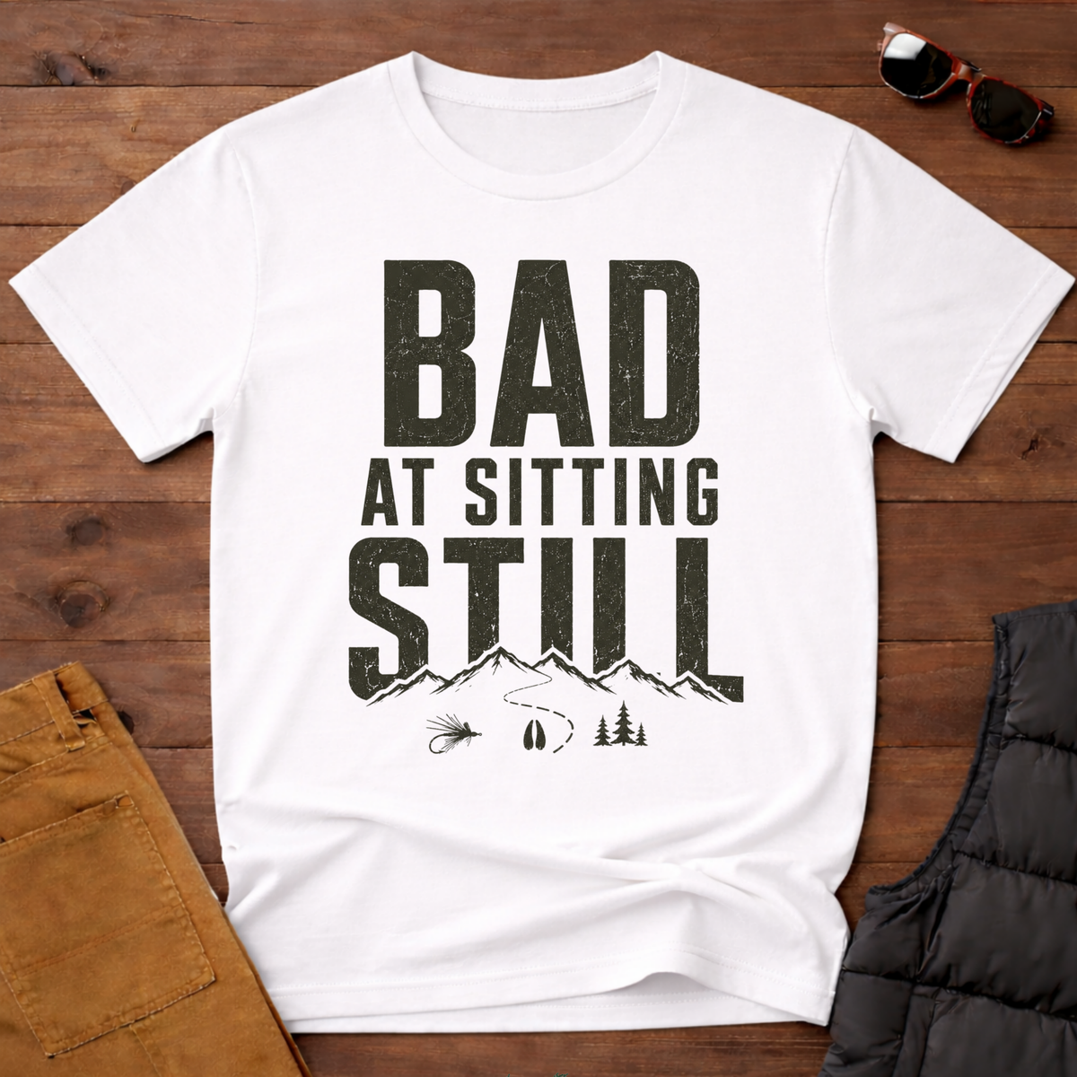 Bad at Sitting Still T-Shirt