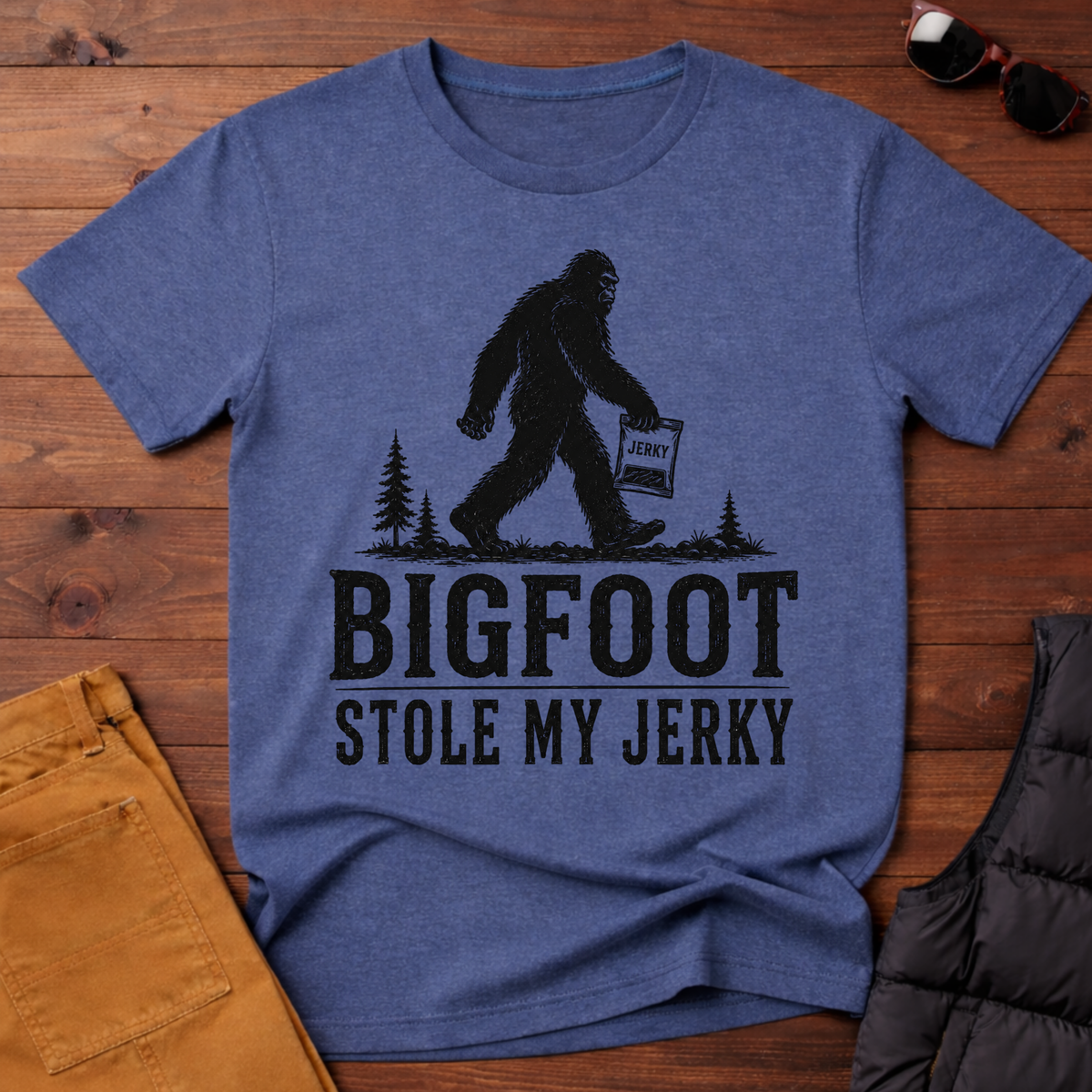 Bigfoot Stole My Jerky T-Shirt