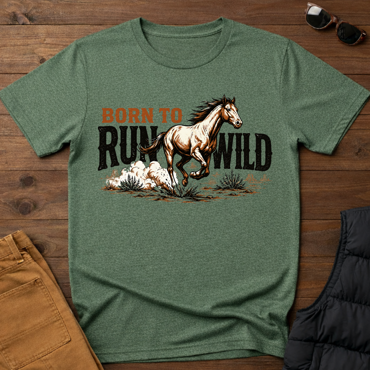 Born To Run Wild T-Shirt