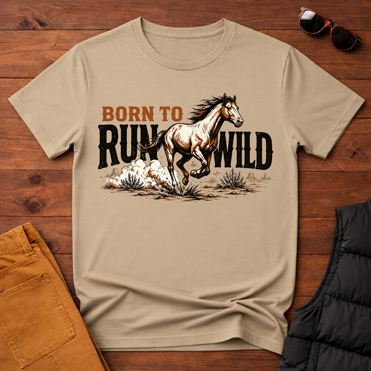 Born To Run Wild T-Shirt