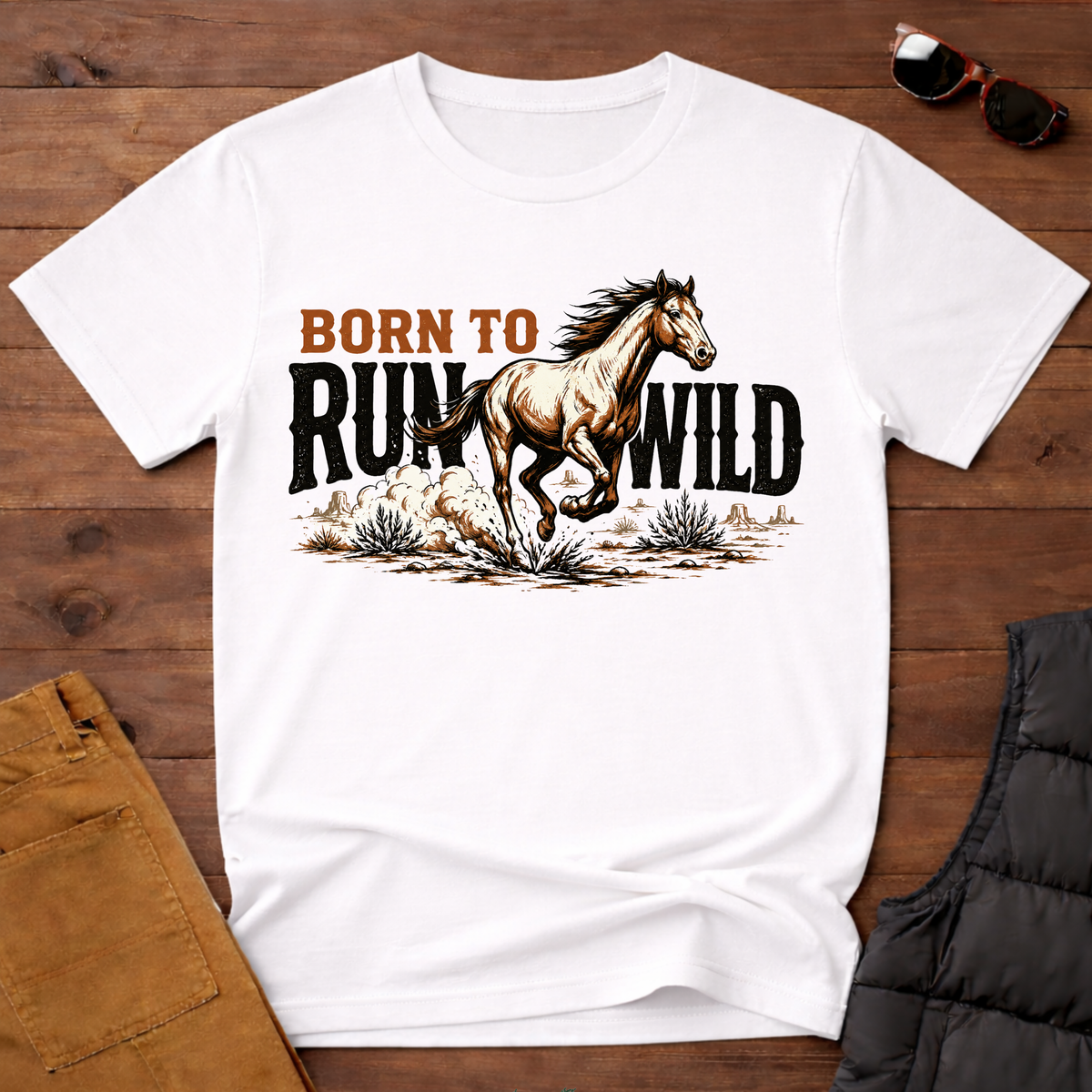 Born To Run Wild T-Shirt