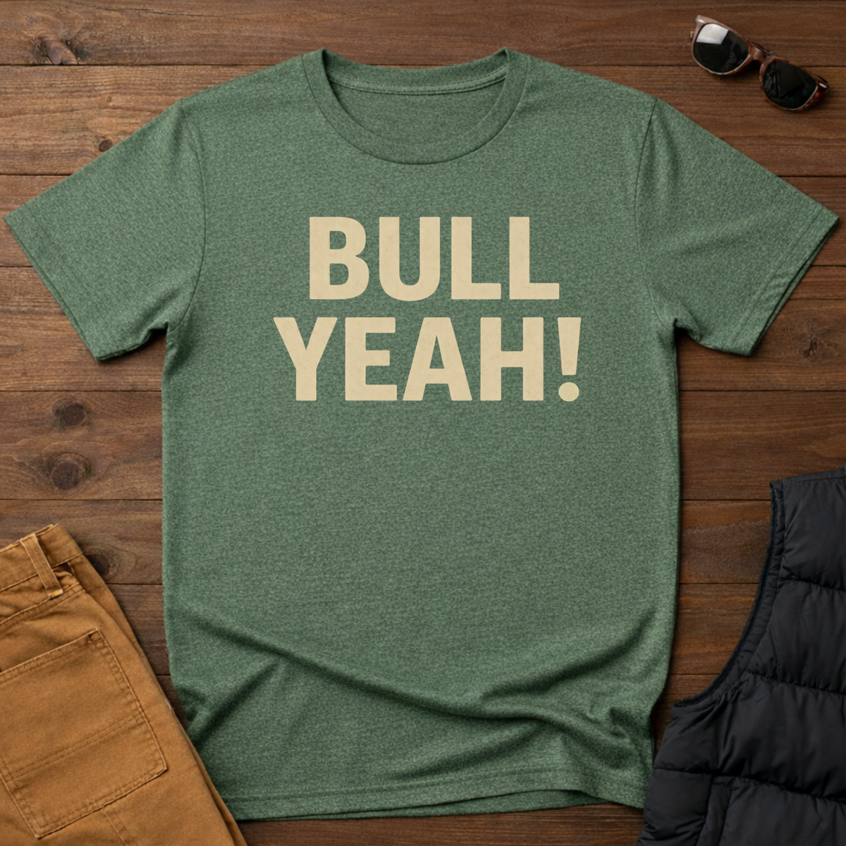 Bull Yeah! Hunting T-Shirt