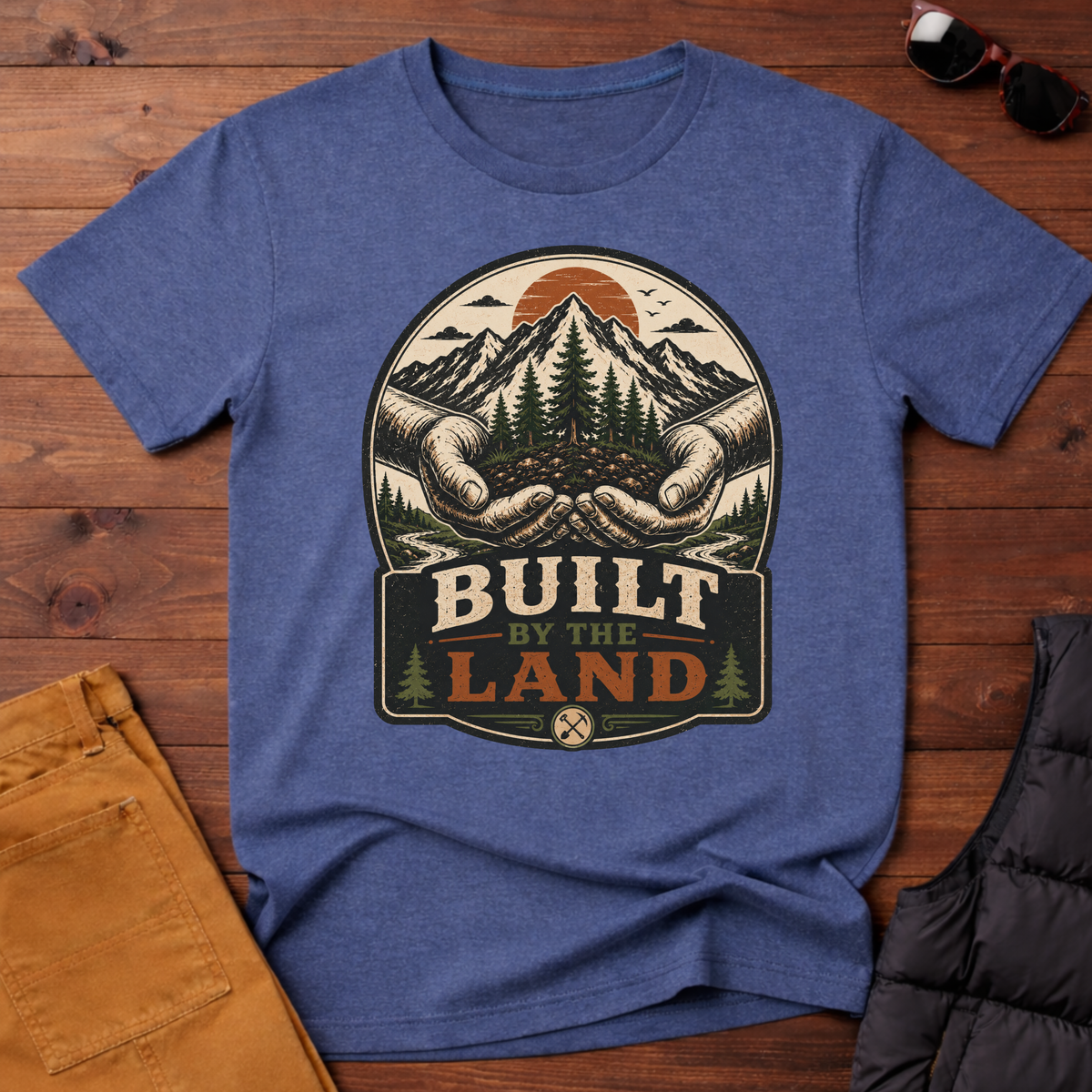 Built By The Land T-Shirt