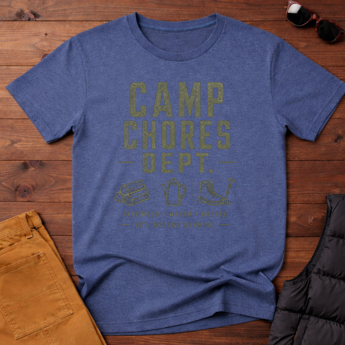 Camp Chores Dept T-Shirt