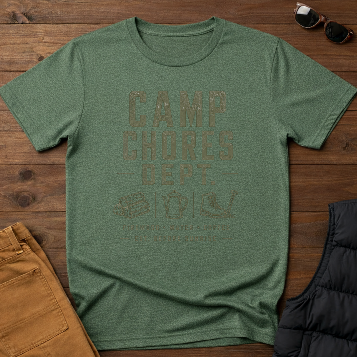 Camp Chores Dept T-Shirt