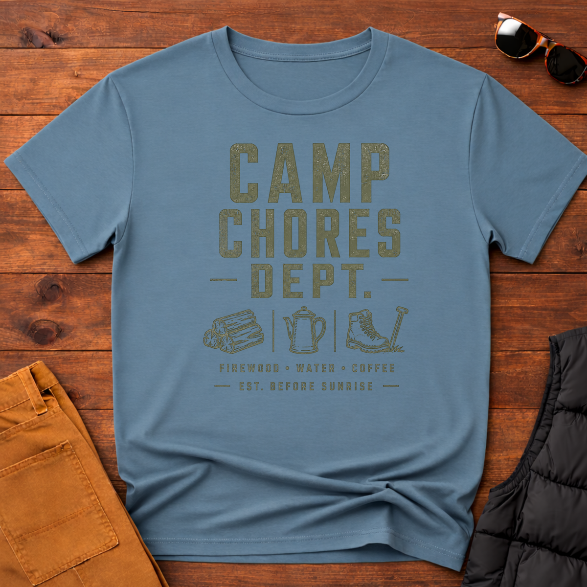 Camp Chores Dept T-Shirt