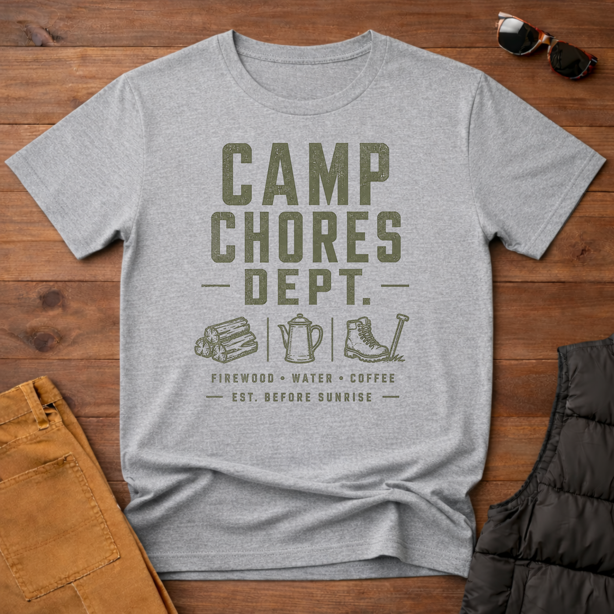 Camp Chores Dept T-Shirt
