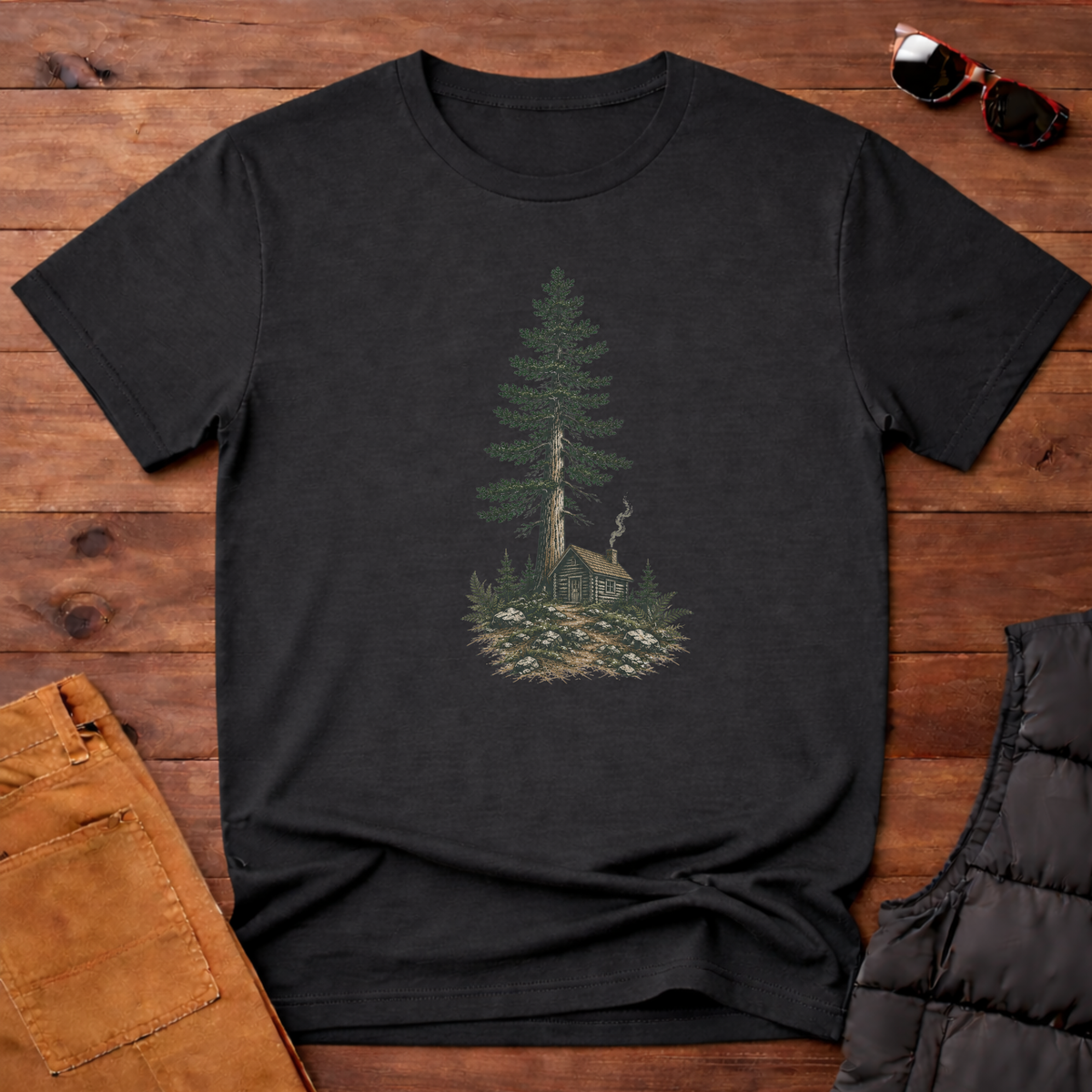 Cabin In The Pines T-Shirt