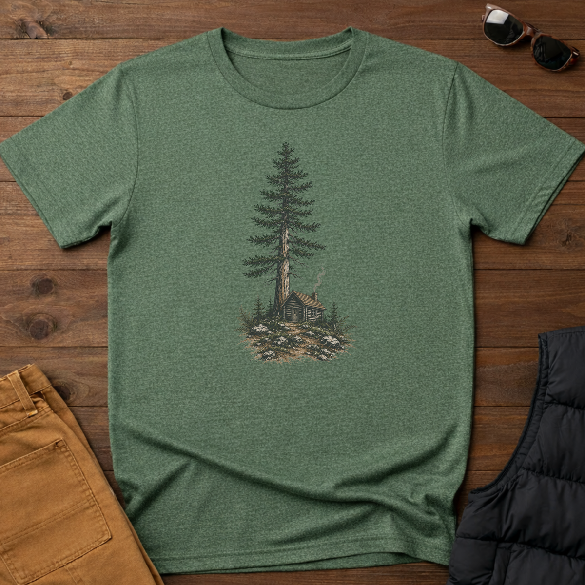 Cabin In The Pines T-Shirt