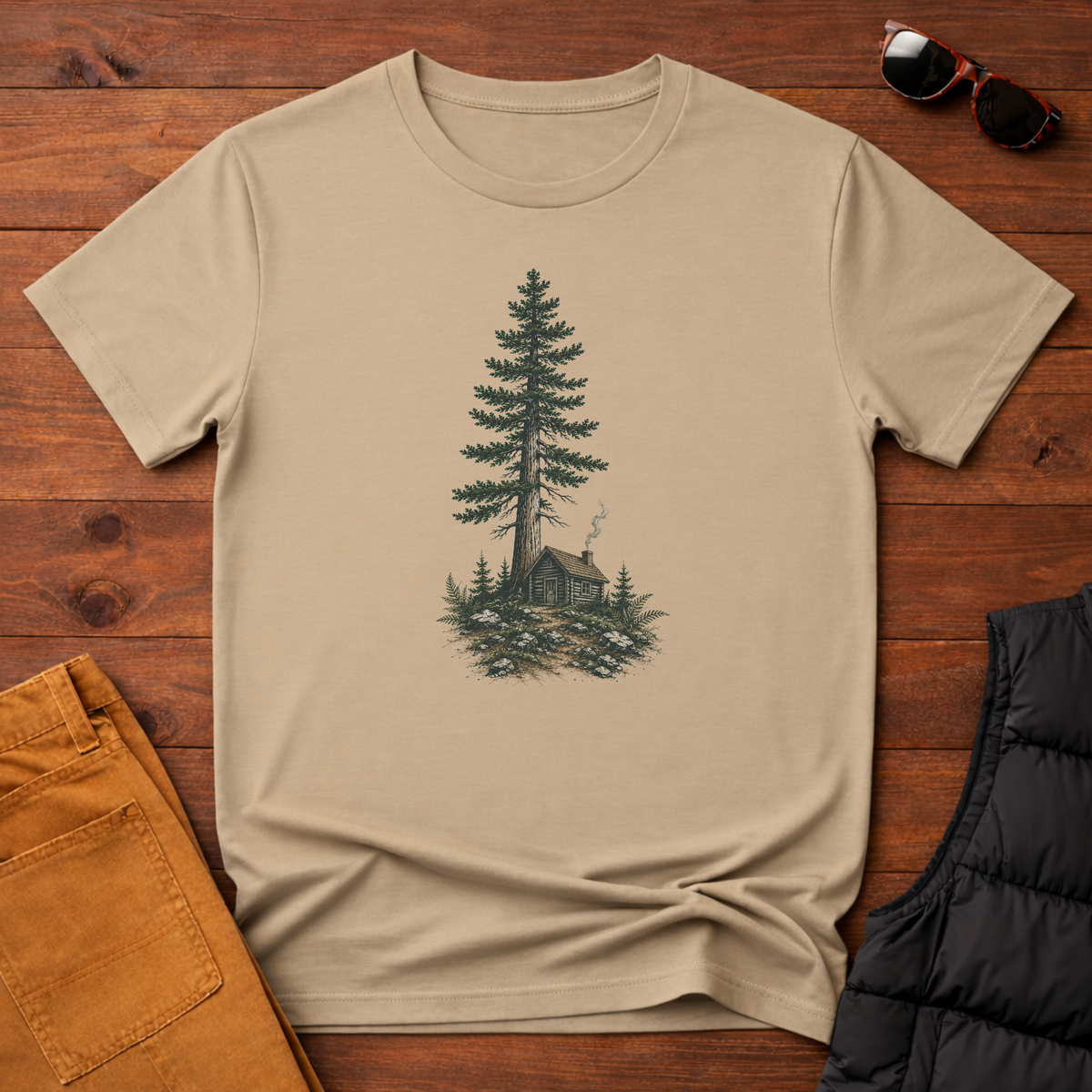 Cabin In The Pines T-Shirt