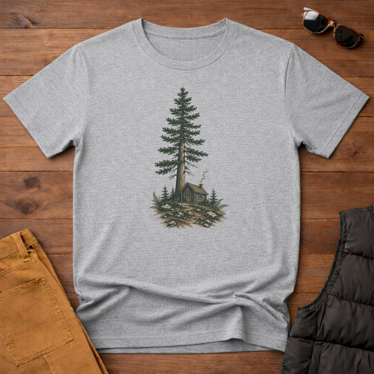 Cabin In The Pines T-Shirt