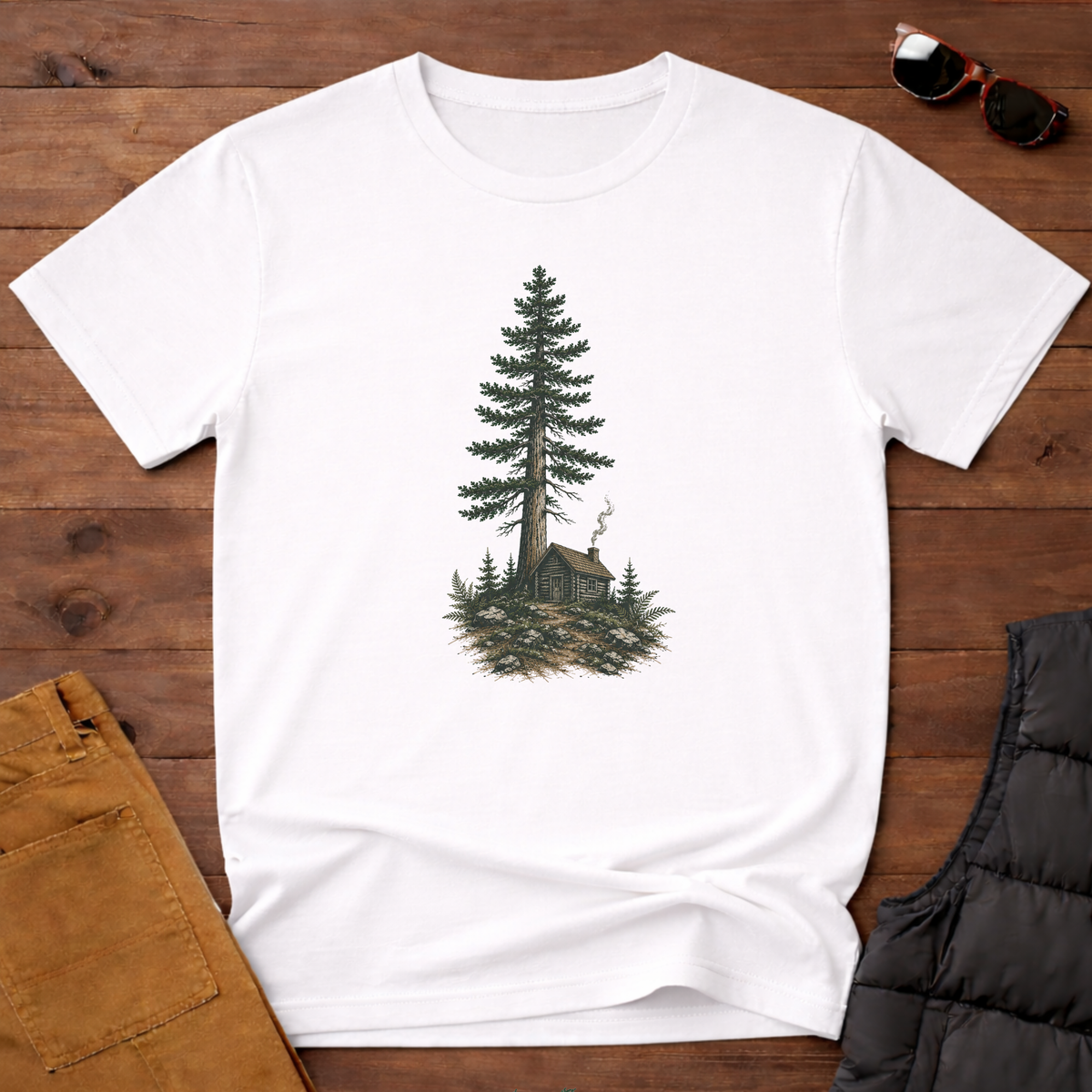 Cabin In The Pines T-Shirt