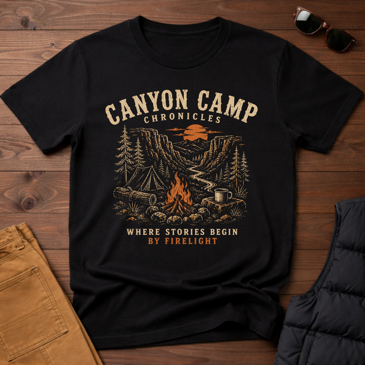 Canyon Camp Chronicles T-Shirt