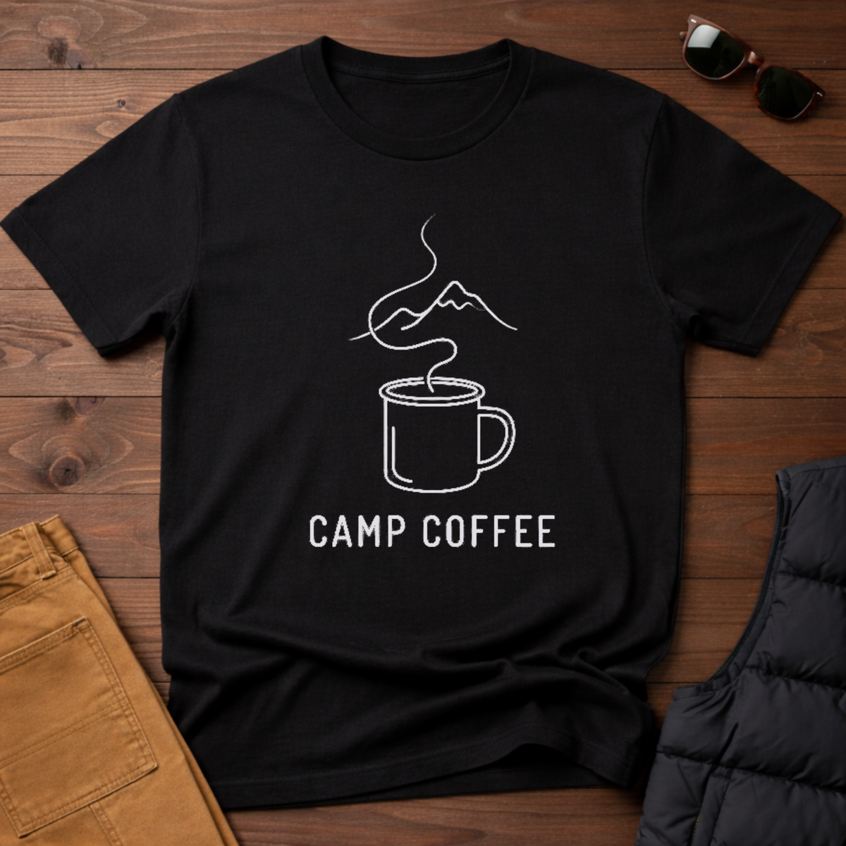 Camp Coffee Tee