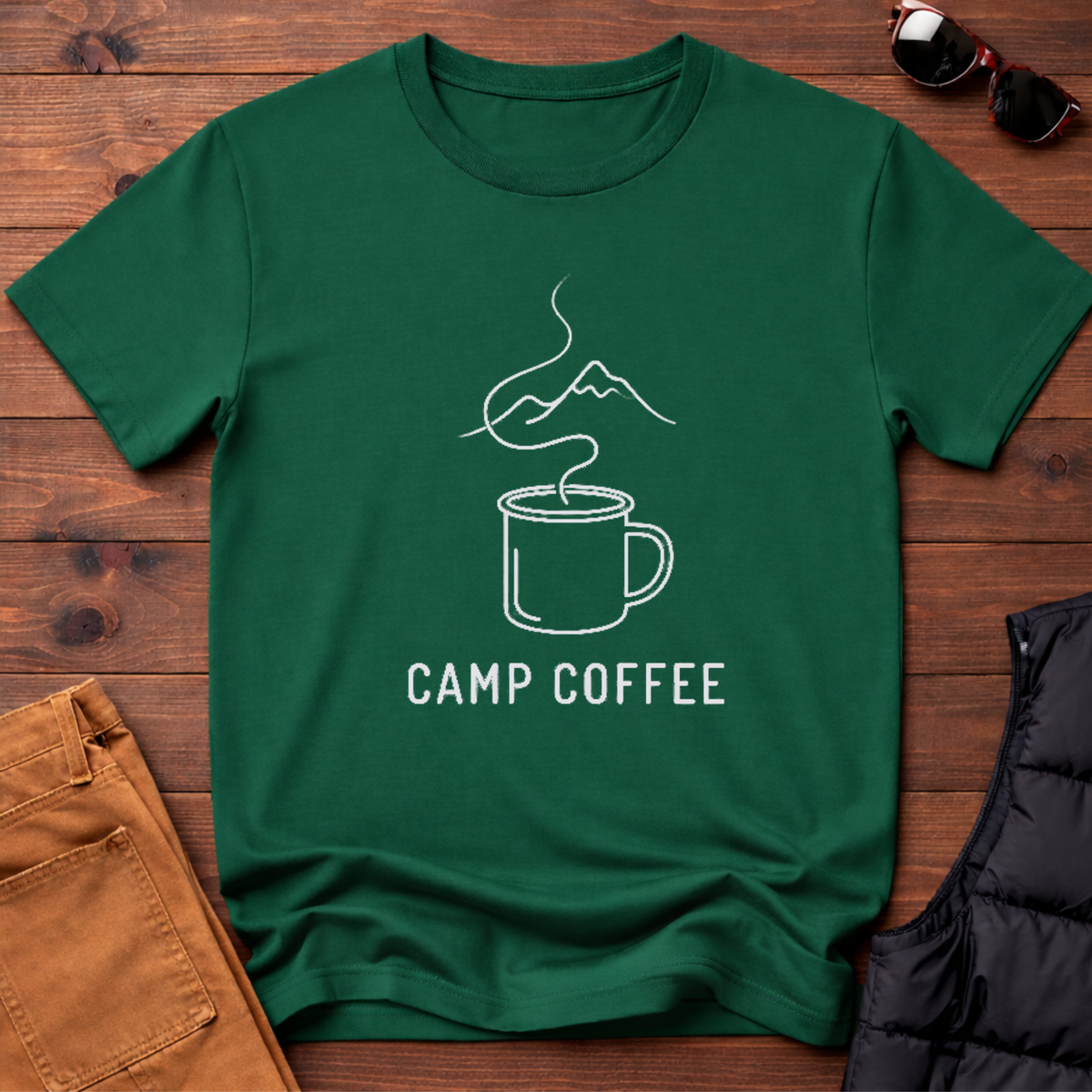 Camp Coffee Tee