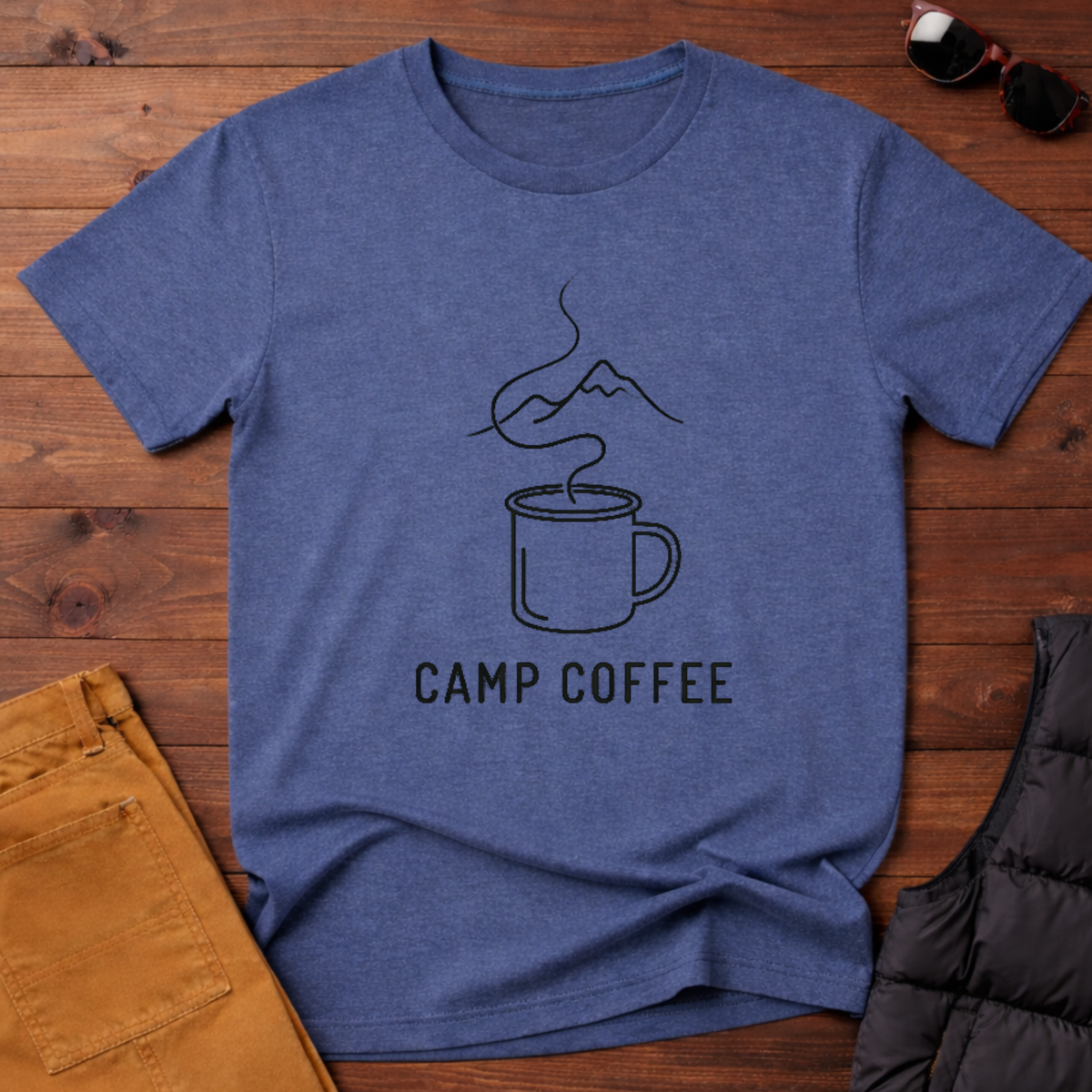 Camp Coffee Tee