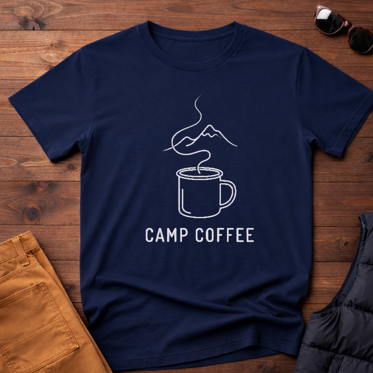 Camp Coffee Tee